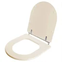 Ver imagem 2 de Assento Sanitário Poliester Calypso Bone (Bege) para vaso Incepa