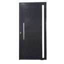 Ver imagem 2 de Porta Pivotante de Alumínio 210 X 120cm com Visor Veneza Esquadrias Bergamo Abertura Direita