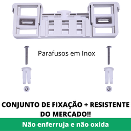 Tampa de Vaso Sanitário Assento Soft Close para Bacia Ravena Deca 1.6gpf 6.0lpf Retira Fácil - 6