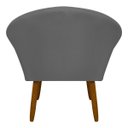 Ver imagem 6 de Poltrona Decorativa para Sala Recepção Manicure Consultório Stella Suede
