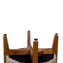 Ver imagem 4 de Puff Redondo de Madeira Eucalipto e Estofado Otávio