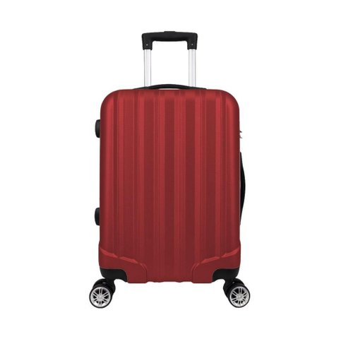 Mala de Bordo Abs 4 Rodas Action Fortt Vermelha - Mab02-vr