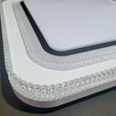 Ver imagem 3 de Plafon Sobrepor Led 45w 40x40cm 3 Temperatura de Cor Moderno Bivolt