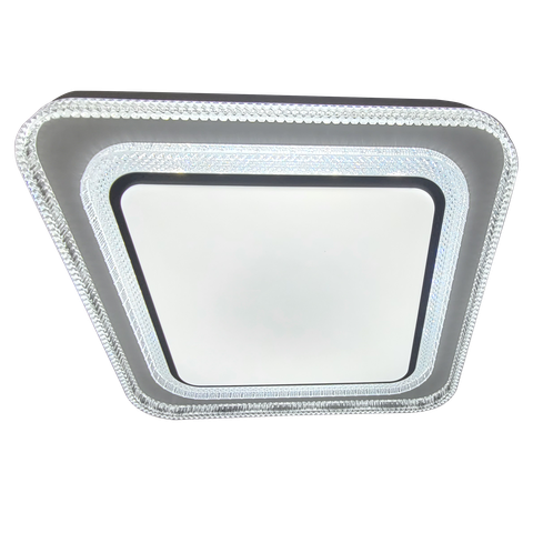 Plafon Sobrepor Led 45w 40x40cm 3 Temperatura de Cor Moderno Bivolt