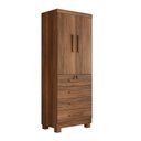 Ver imagem 2 de Guarda Roupa Camiseiro New Maia 2 Portas 4 Gavetas - Benetil
