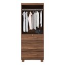 Ver imagem 3 de Guarda Roupa Camiseiro New Maia 2 Portas 4 Gavetas - Benetil