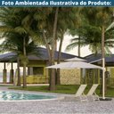 Ver imagem 4 de Base para Ombrelone Lateral Fratini Quadrado em Plástico (hdpe) Cor Preto