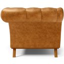 Ver imagem 6 de Sofá 2 Lugares para Sala de Estar Império 150 Cm D02 Couríssimo Whisky B-90 - Lyam Decor