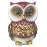 Coruja Decorativa em Resina Inteligência Sabedoria Conhecimento Sorte 07B - 2