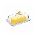 Ver imagem 4 de Manteigueira Retangular com Tampa Golden Bird 18cm X 10cm X 9cm Cristal Ecologico