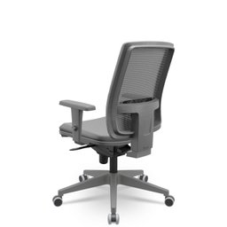 Cadeira Escritório Presidente Ergonômica NR17 Corino Encosto Regulável Brizza - 3
