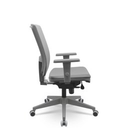 Cadeira Escritório Presidente Ergonômica NR17 Corino Encosto Regulável Brizza - 5