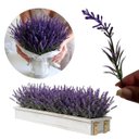 Ver imagem 7 de 15 Buquês de Lavanda Artificial Roxo 38cm Beleza Duradoura para Sua Decoração