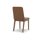 Ver imagem 5 de Conjunto Mesa de Jantar Vértice Redonda com Vidro e 6 Cadeiras Pietra Henn