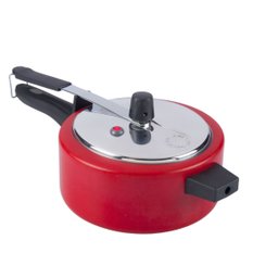 Panela de Pressão Antiaderente 3l Vermelho Nacional - 1