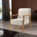 Ver imagem 1 de Poltrona de Madeira Eucalipto, Com Braço e Estofada Lina