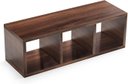 Ver imagem 5 de Nicho Retangular Triplo (Selo Fsc) 60 x 20 cm Mel com Suportes Embutidos e Kit para Fixação