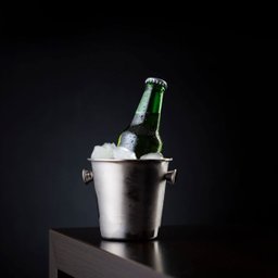 Balde de Gelo Pequeno 1,1l e Copinho Dosador 30ml Aço Inox - 2