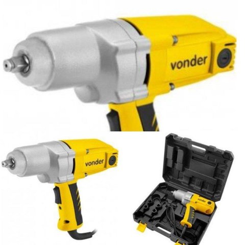 Chave de Impacto 900w 1/2 - Civ 912 - 4 Soquetes - Maleta