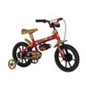 Bicicleta Infantil Hero Boy Aro 12 - Vermelho com Dourado e Rodinhas, Verden - Segurança e Estilo - 2