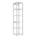 Ver mais imagens de Guarda Roupa Closet 3 Peças com 2 Gavetas e 14 Nichos Easy Branco