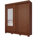 Ver imagem 2 de Guarda-Roupa Casal Maragogi 2 Portas de Correr 2 Gavetas com Espelho MDF Pm Home