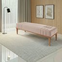 Ver imagem 1 de Recamier de Madeira Eucalipto, Estofado e Detalhe em Costura Valentin