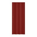 Ver imagem 1 de Porta Sanfonada de PVC 210cm x 96cm Plastporta Bcf Marrom/Mogno