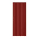 Ver imagem 1 de Porta Sanfonada de PVC 210cm x 96cm Plastporta Bcf Marrom/Mogno
