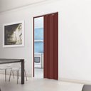 Ver imagem 3 de Porta Sanfonada de PVC 210cm x 96cm Plastporta Bcf Marrom/Mogno