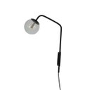 Ver imagem 7 de Arandela New Figo Preto C/ Plug e Interruptor - Vidro Transparente