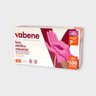 Luva Nitrilica Protecao Industrial Rosa P 100un - Vabene - 2