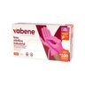 Luva Nitrilica Protecao Industrial Rosa P 100un - Vabene - 3
