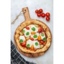 Ver imagem 2 de Tábua Redonda Kitchen em Madeira Teca com Cabo 40x28 Cm Tramontina