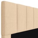 Ver imagem 3 de Cabeceira Cama Box Casal Queen 160cm Pérola W01 Linho Bege Escuro - Mpozenato