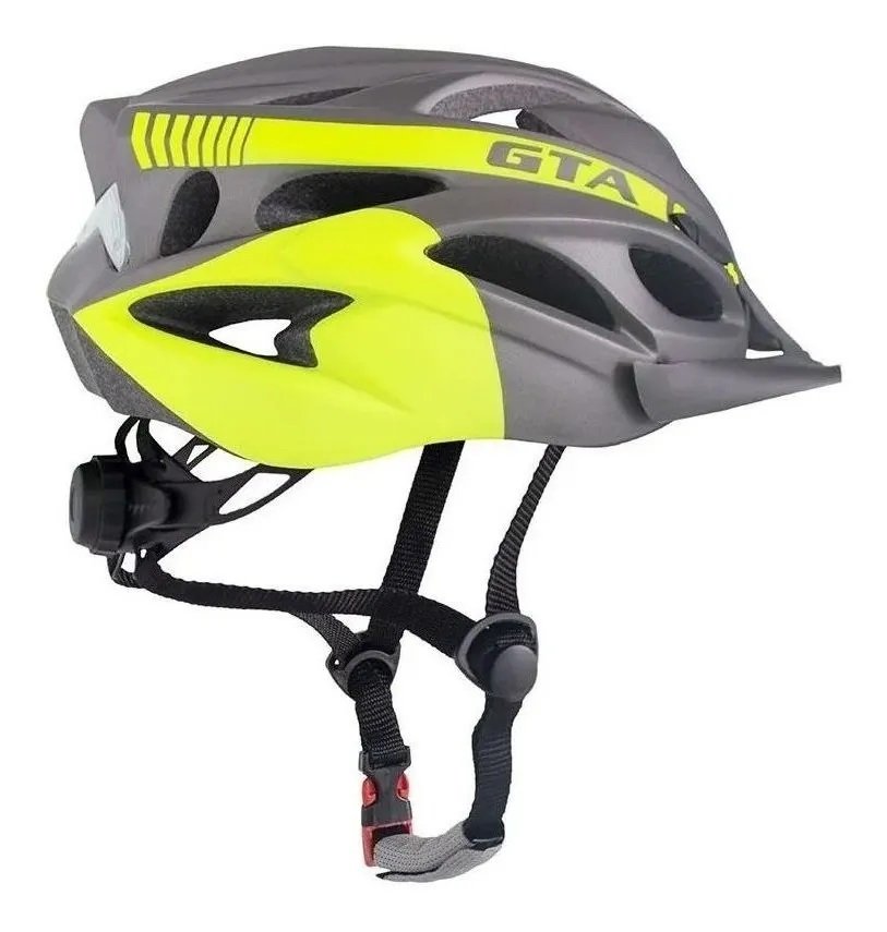 Macaquinho Bike ERT New Elite Pro E Capacete Ciclismo Gta - Amarelo - GG - 3