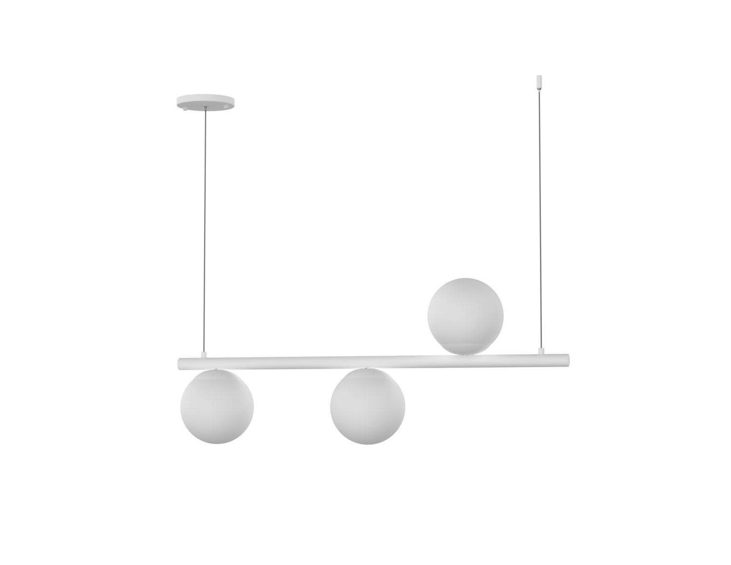Pendente Lustre Luminária Globo de Vidro MadeiraMadeira