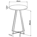 Ver imagem 3 de Mesa Lateral - Artesano COMPLEMENTOS Preto