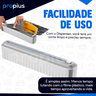 Dispenser de Papel Filme Plástico Pvc Cortador Suporte Manual Triplo Dispensador Alimentos Tampa Emb - 3