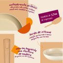 Ver imagem 4 de Frigideira Antiaderente Ultra Ceramic 24cm Indução com Borda de Silicone Cor Bege Mou Nata - Oikos