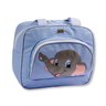 Kit Bolsas Maternidade Trançadinho Elefantinho Azul Bebê - 3