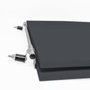 Ver imagem 4 de Assento Sanitário Poliéster para Louça Calypso (incepa) Aço (reb. Oculto) Amber Cris