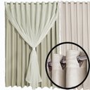 Ver imagem 5 de cortina blackout Veneza corta luz 5,00 x 2,60 c/voal palha