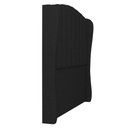Ver imagem 7 de Cabeceira Casal King Cama Box 195cm Glenda I02 Linho Preto - Mpozenato