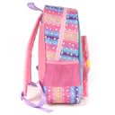 Ver imagem 4 de Mochila Escolar Infantil para Meninas em Poliéster - Larissa Manoela - Up4You - Rosa