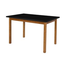 Conjunto Mesa de Jantar Base Madeira Maciça com 4 Cadeiras Elisa Ideal para Apartamenteo 1,20 X 80 P - 3