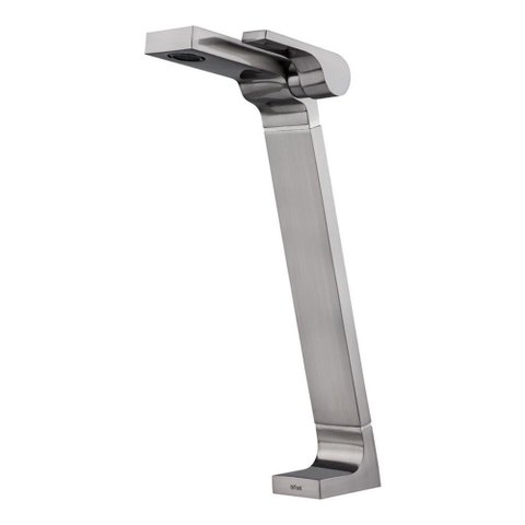 Torneira de Mesa Lavatório Bica Alta Essence 1/2" Grafite Escovado (1208 Ge-420)