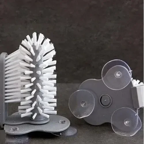 Ver imagem 6 de Escova Limpeza de Copos e Garrafas com Ventosa Snh20 Snel Home