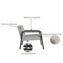 Ver imagem 5 de Kit 2 Poltrona Decorativa Madeira Maciça Jequitibá Assento com Persintas Slim