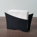 Ver imagem 2 de Kit 24 Porta Guardanapo Restaurante Bar Hotel Suporte Para Mesa Uz Preto